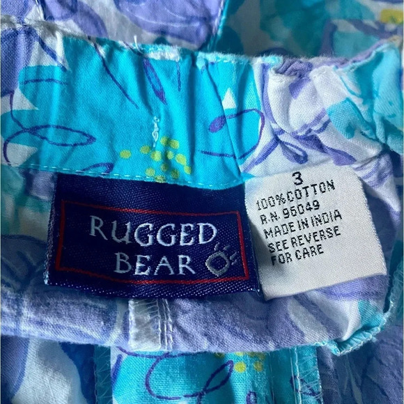 RUGGED BEAR CHEROKEE GUC GIRLS BOUTIQUE PANTS BOTTOMS DENIM JEANS PURPLE SIZE 3 - Picture 5 of 13